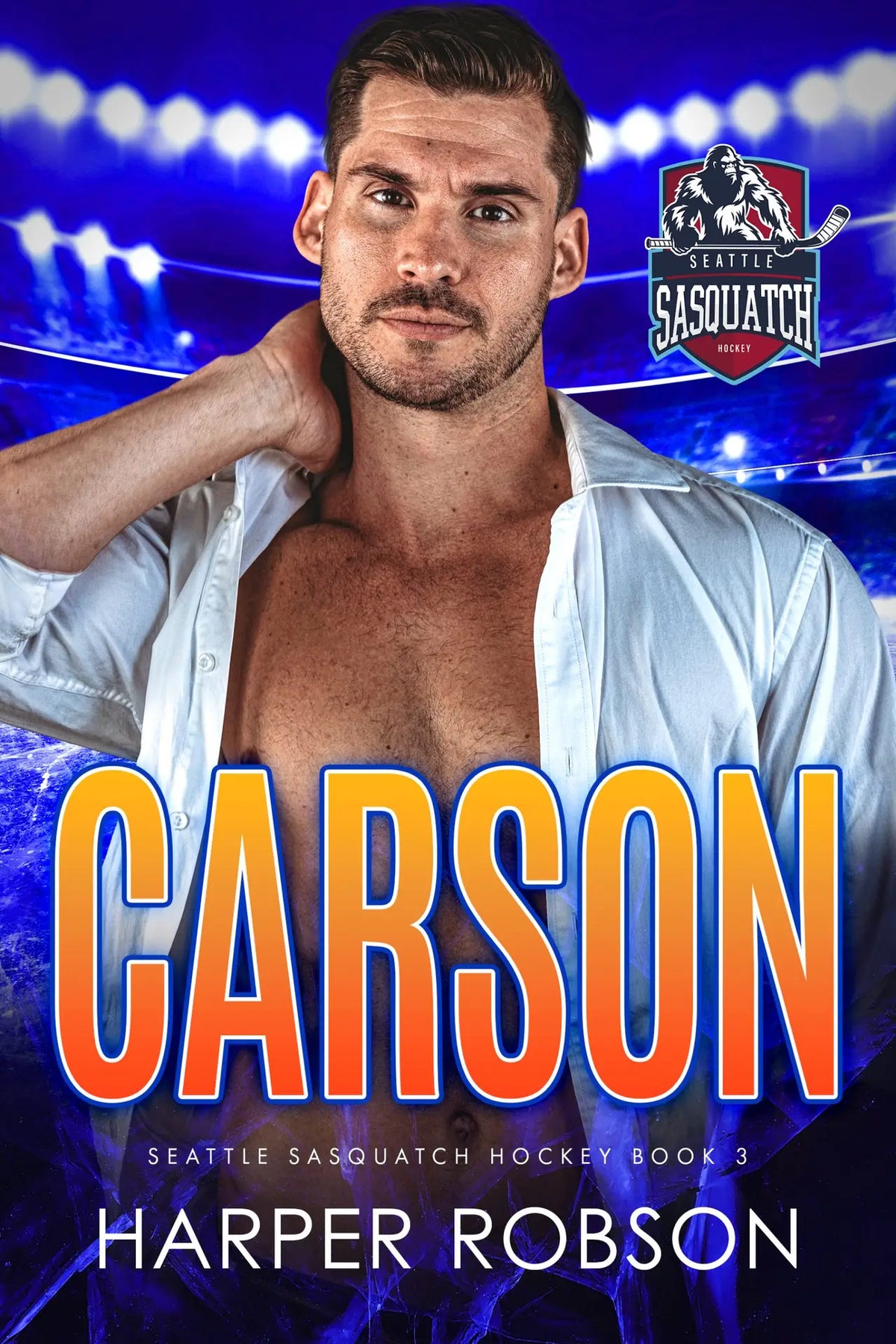 Carson by Harper Robson, Seattle Sasquatch Book 3, book cover